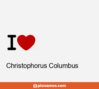 Christophorus Columbus